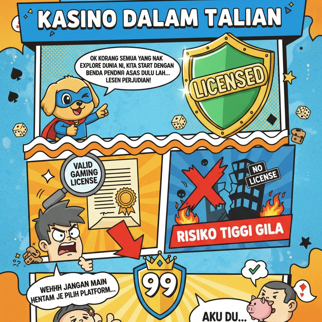 Panduan rebate99: Kasino Dalam Talian & Lesen Perjudian