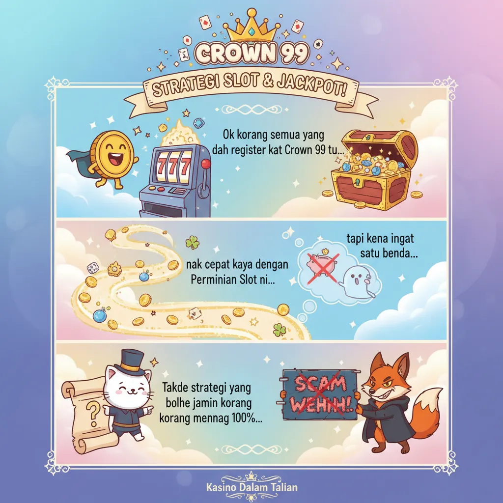 Crown 99: Strategi Permainan Slot & Jackpot