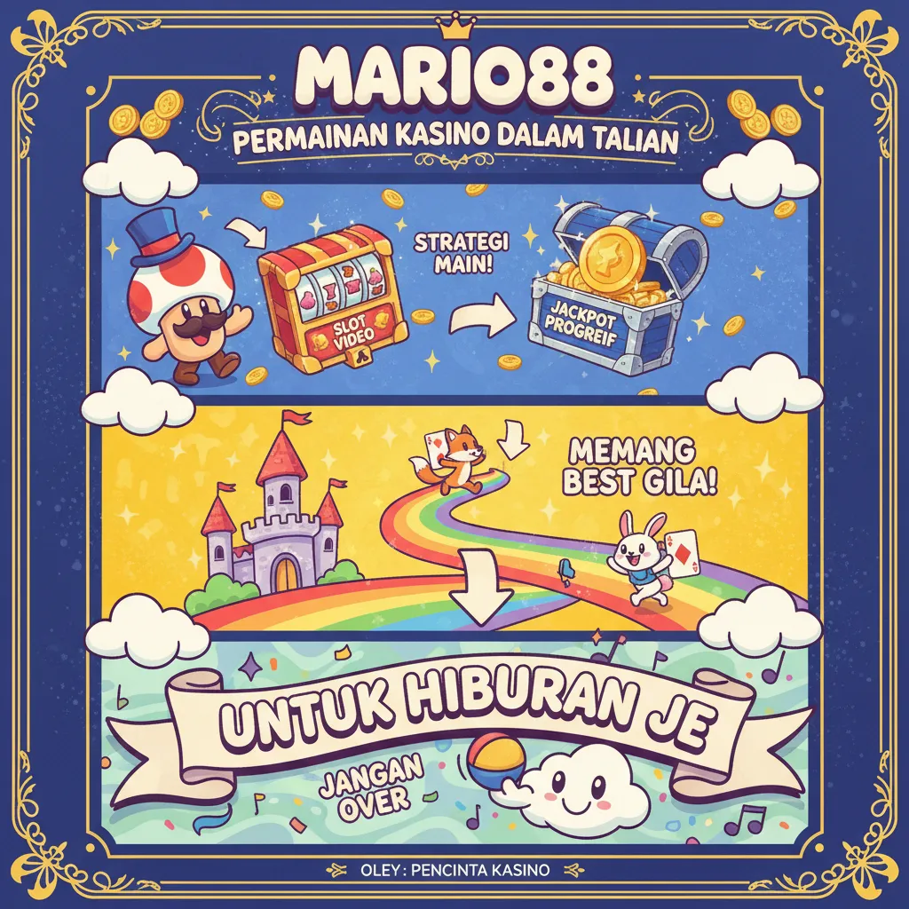 Mario88: Strategi Slot Video & Jackpot Progresif