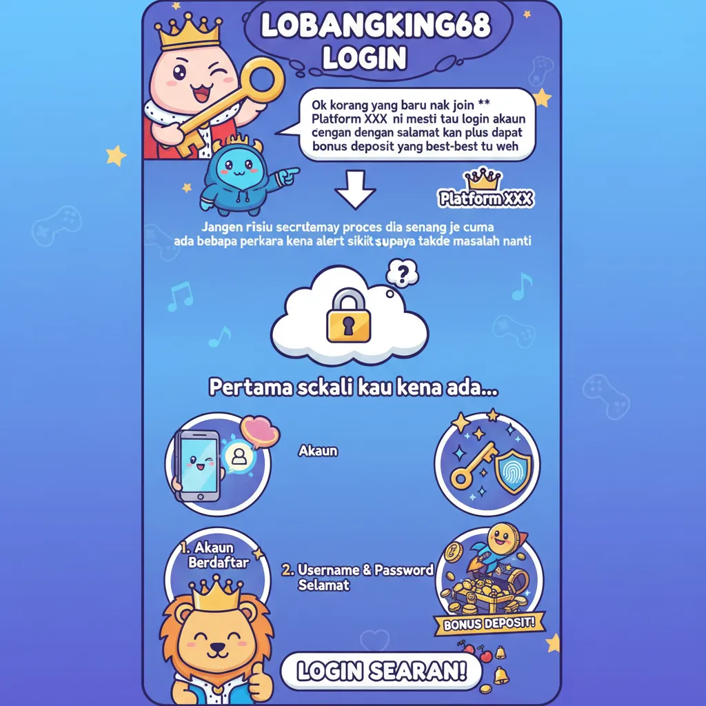 Cara Login Akaun dan Bonus Deposit