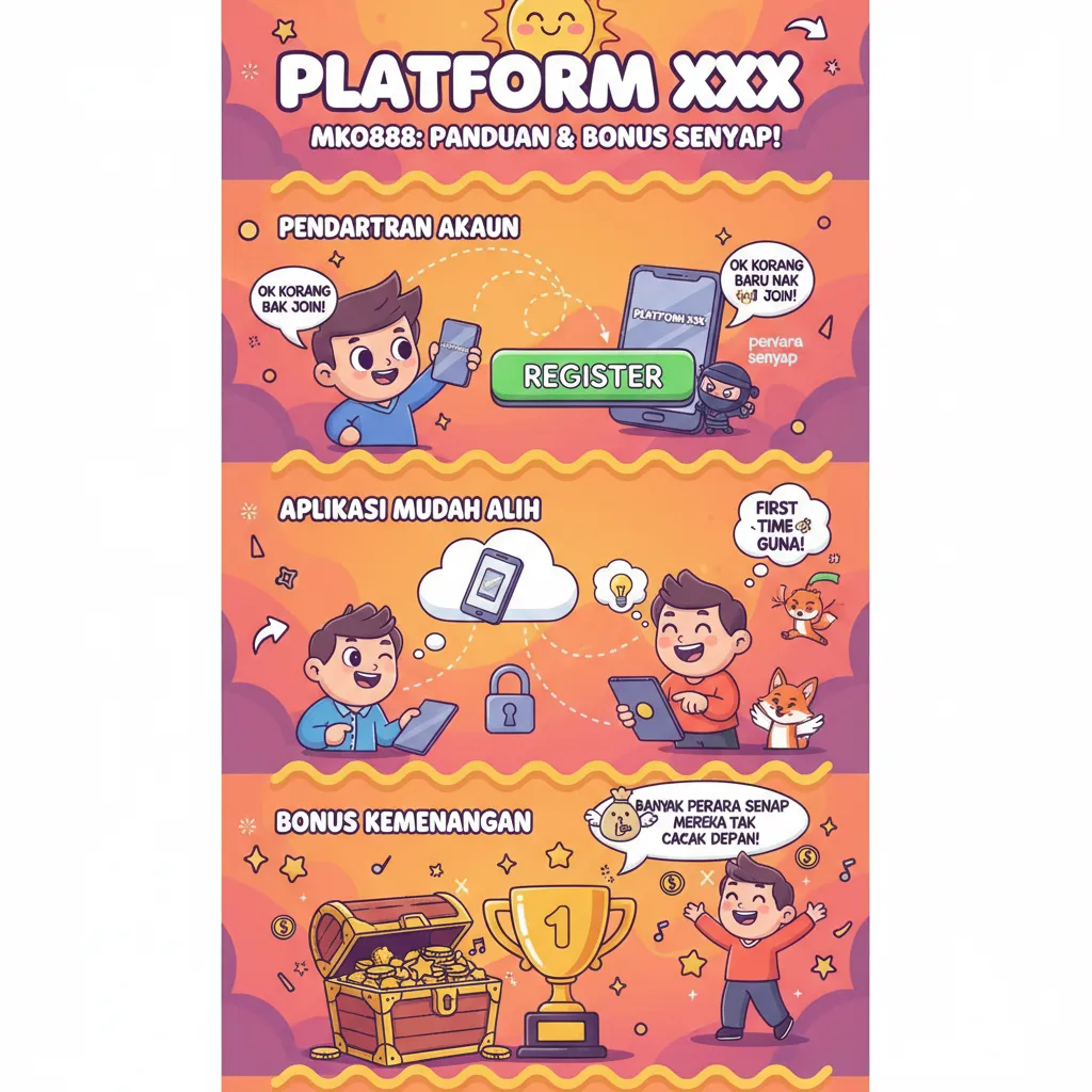 Panduan Pendaftaran Akaun mko888 dan Bonus Kemenangan