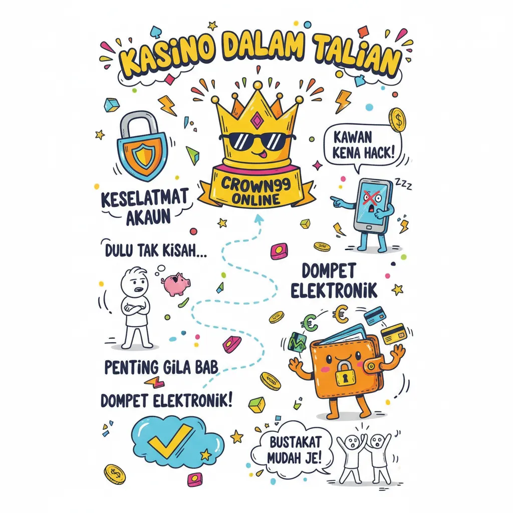 Keselamatan Akaun Crown99 Online Dengan Dompet Elektronik