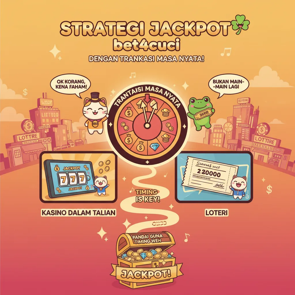 Strategi Jackpot bet4cuci dengan Transaksi Masa Nyata