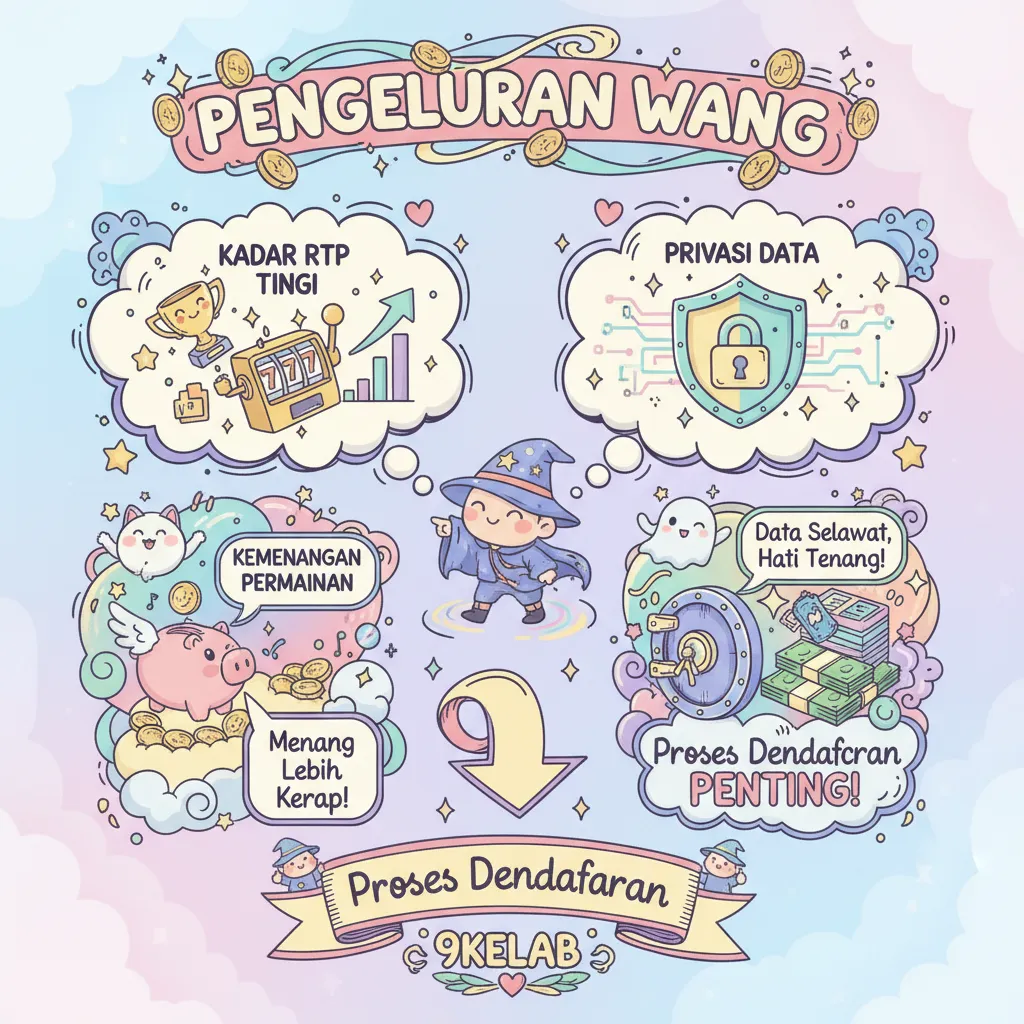 Pendaftaran 9kelab: Kadar RTP Tinggi & Privasi Data