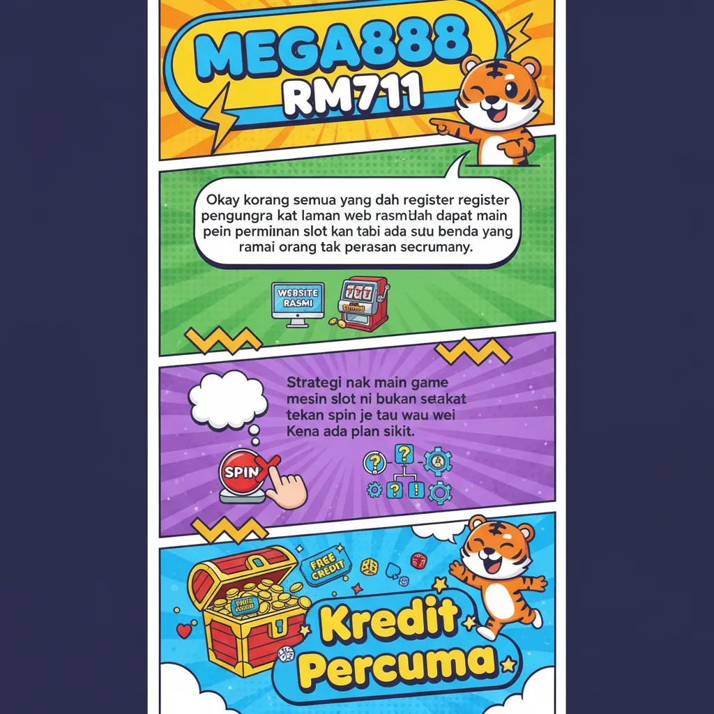 Strategi Permainan Slot Mega888 RM711 & Kredit Percuma