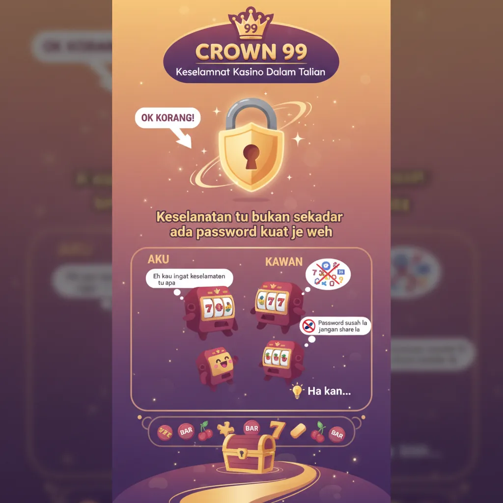 Crown 99: Keselamatan Kasino Dalam Talian