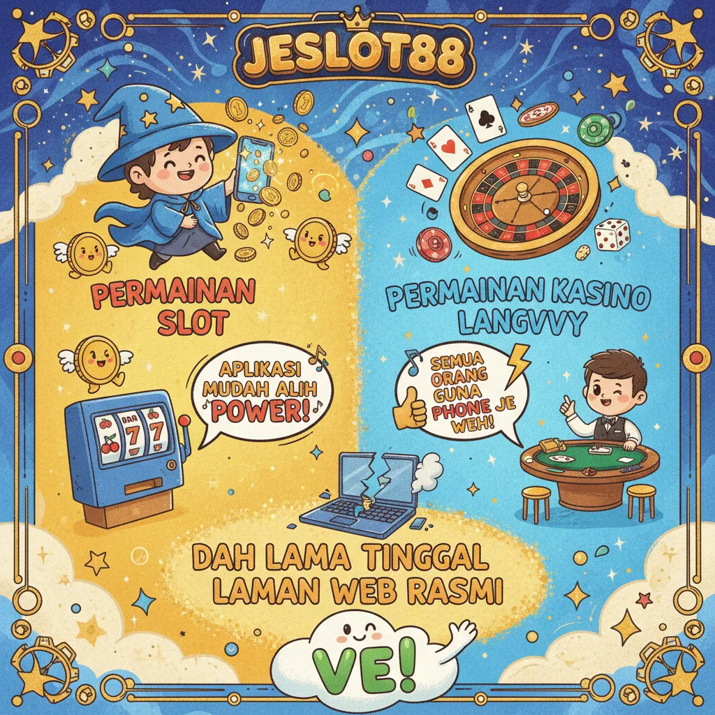 Jeslot88: Aplikasi Mudah Alih & Bonus Kasino